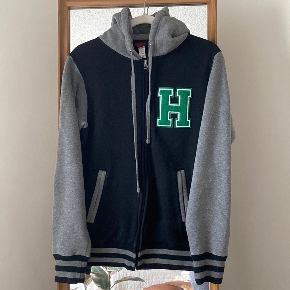 Stranger Things Hawkins Highschool Zipper Hoodie